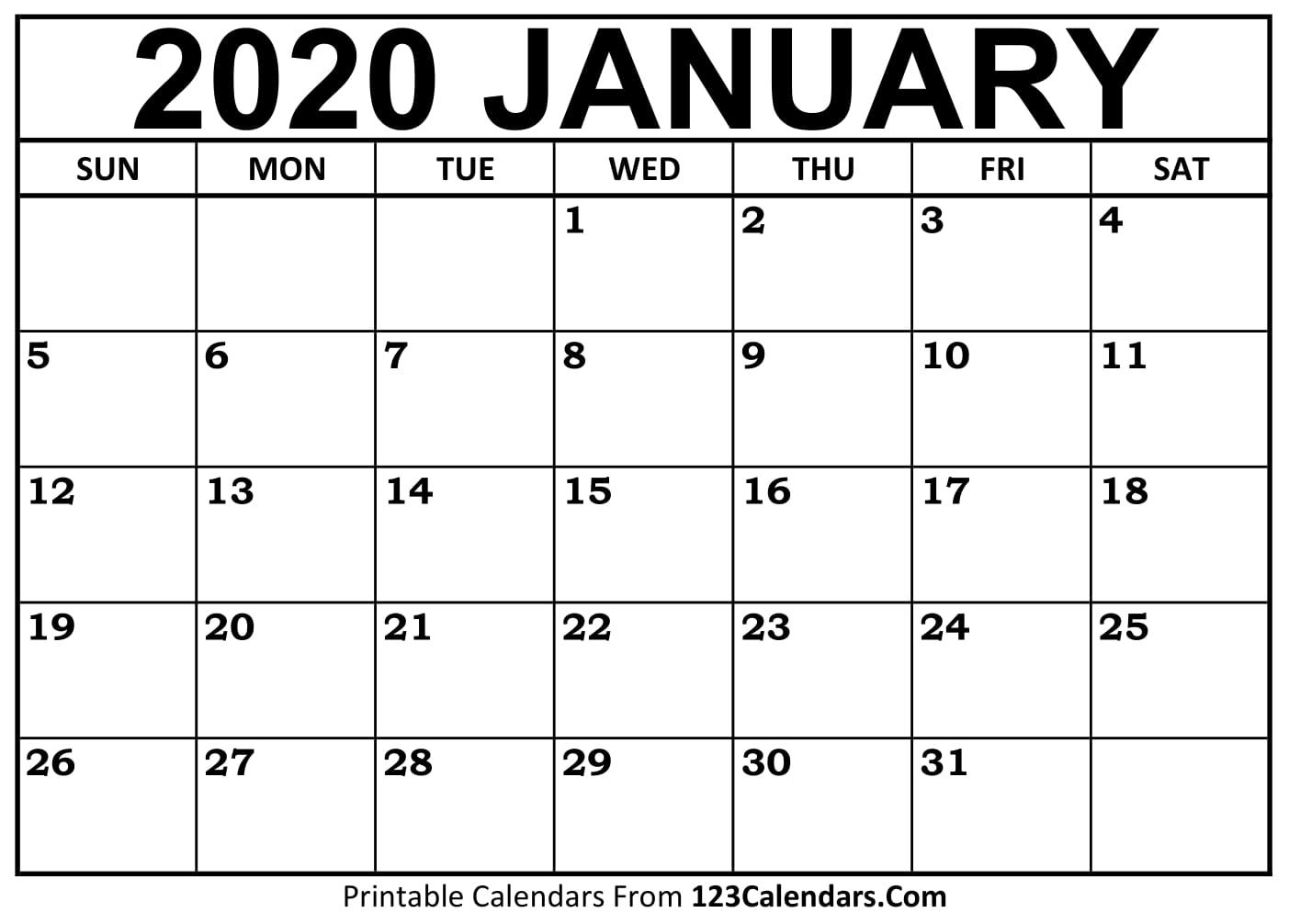 Effective Free Online Printable Calendar Without Downloading