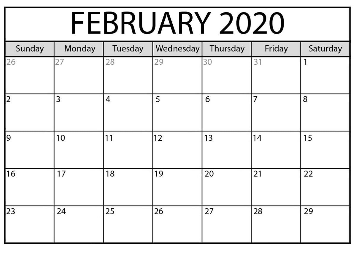 Free Printable Calendar Templates 2020 For Kids In Home