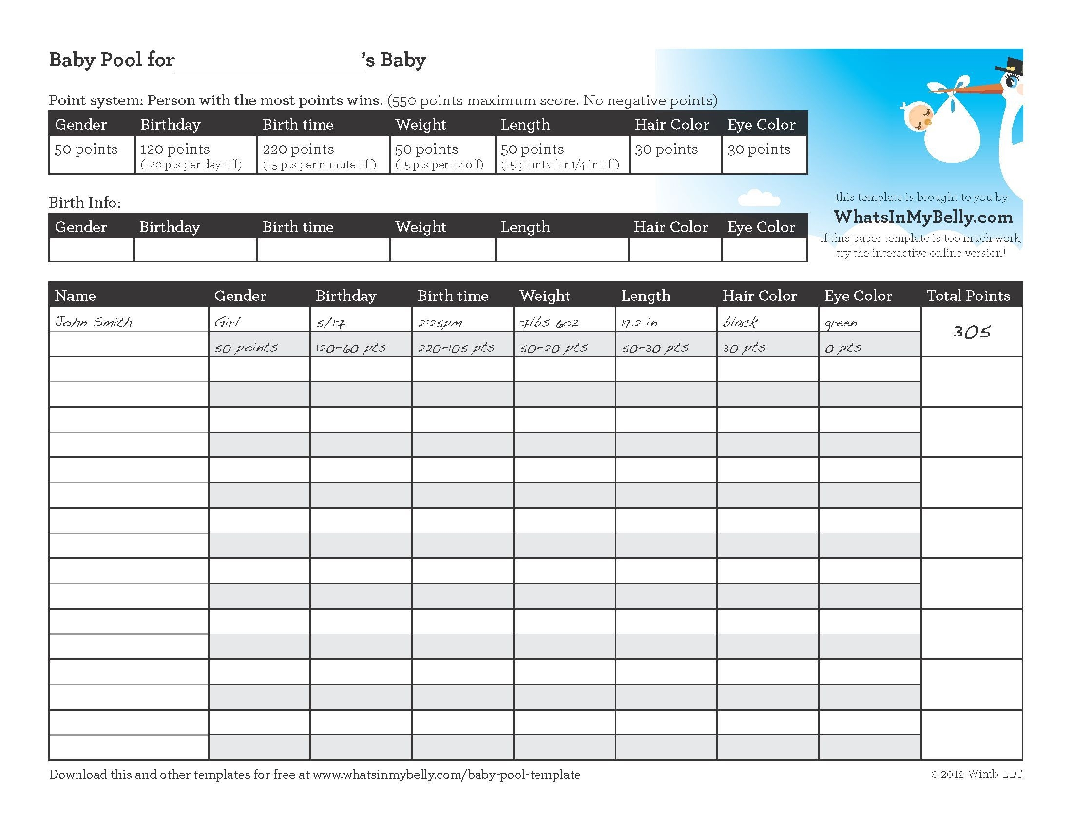 How to Baby Pool Custom Template