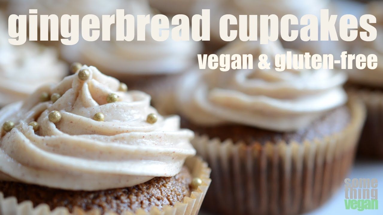 Gingerbread Cupcakes (Vegan &amp; Gluten-Free) Something Vegan