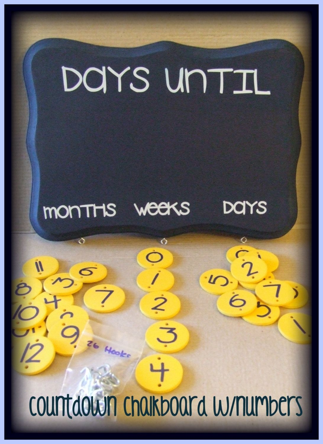 How Cute!!! Deployment Countdown Chalkboard! | Countdown