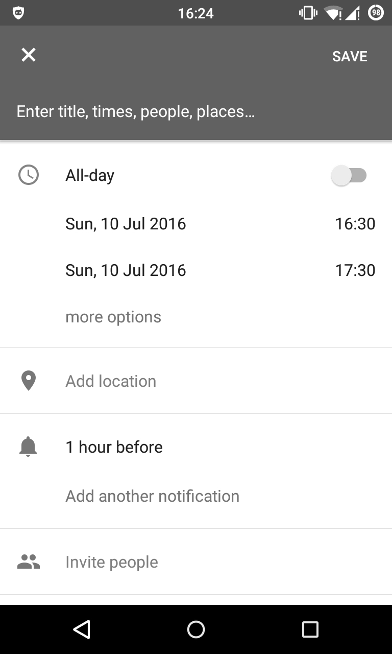 How To Achieve Google Calendar Edittext Look - Stack Overflow