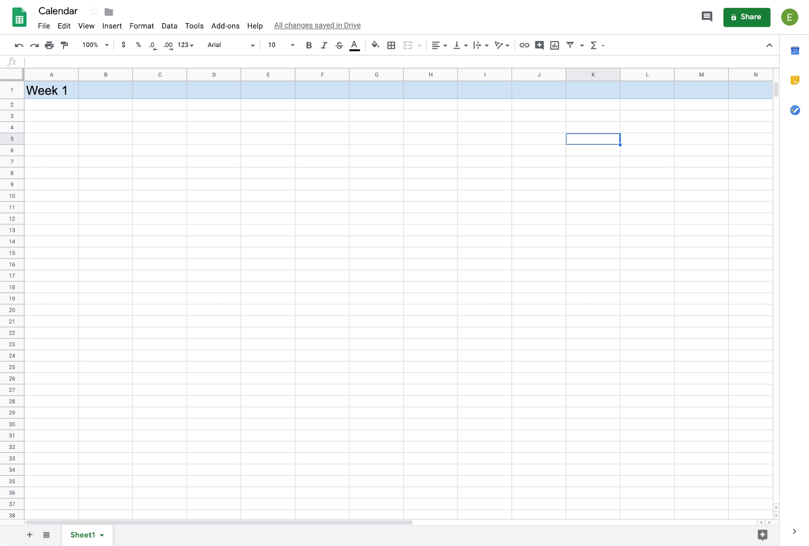 How To Create A Calendar In Google Docs | Copper