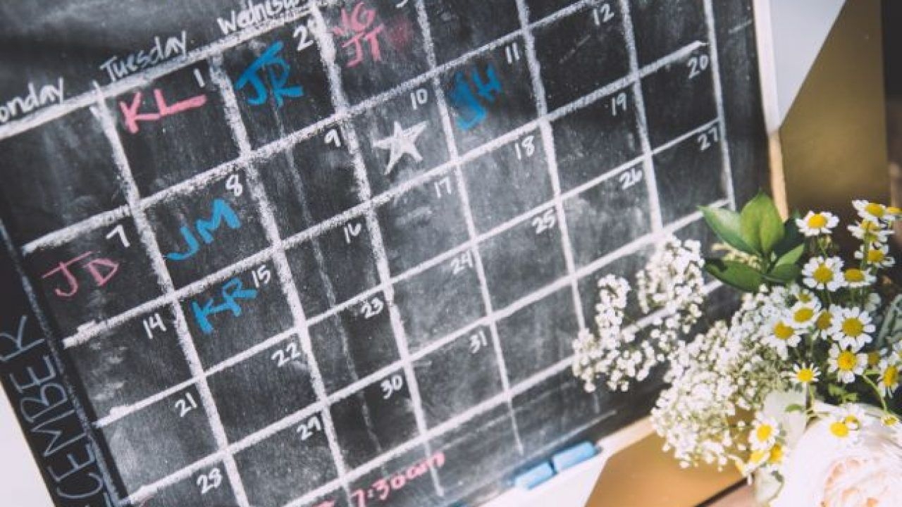 How To Make A Due Date Blackboard For A Baby Shower