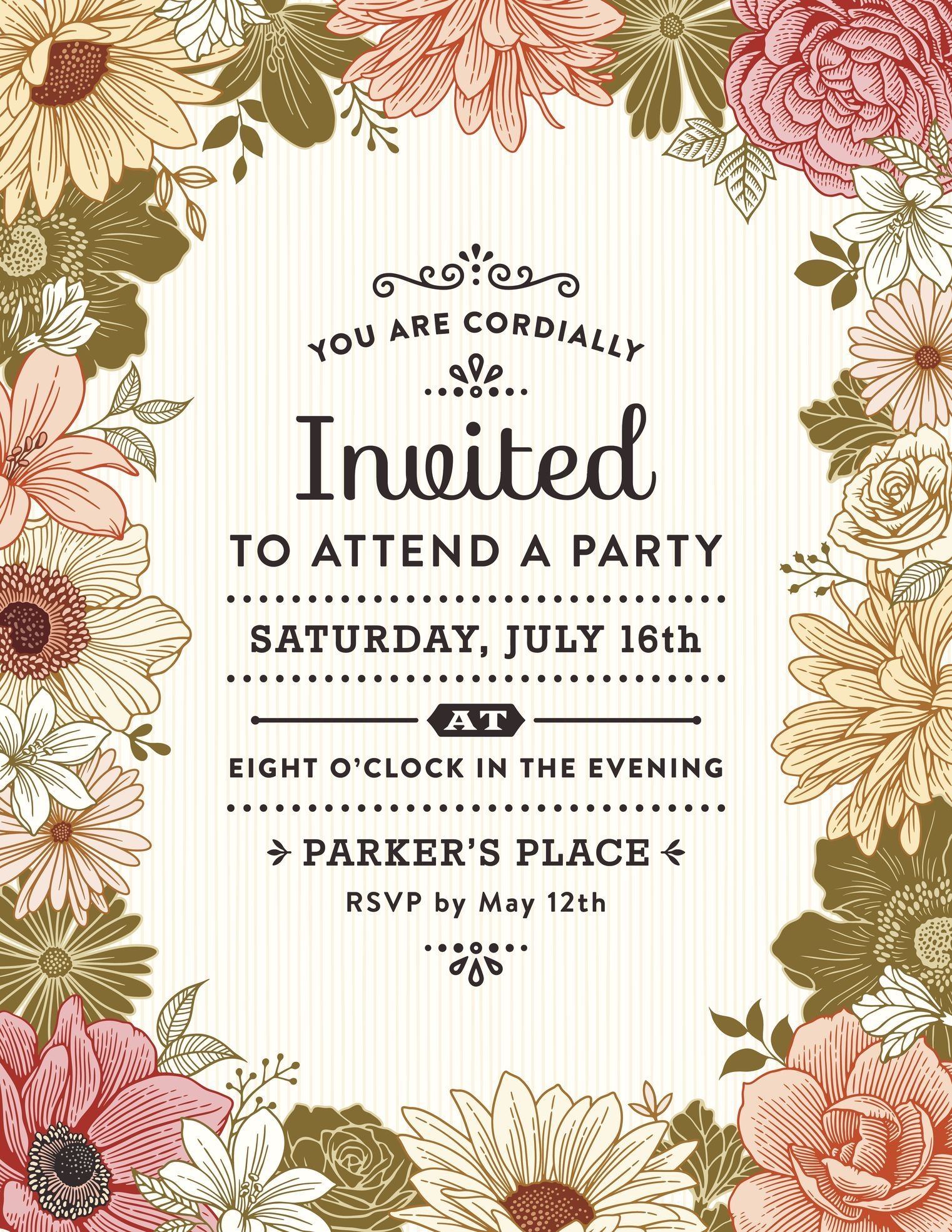 How To Write A Party Invitation