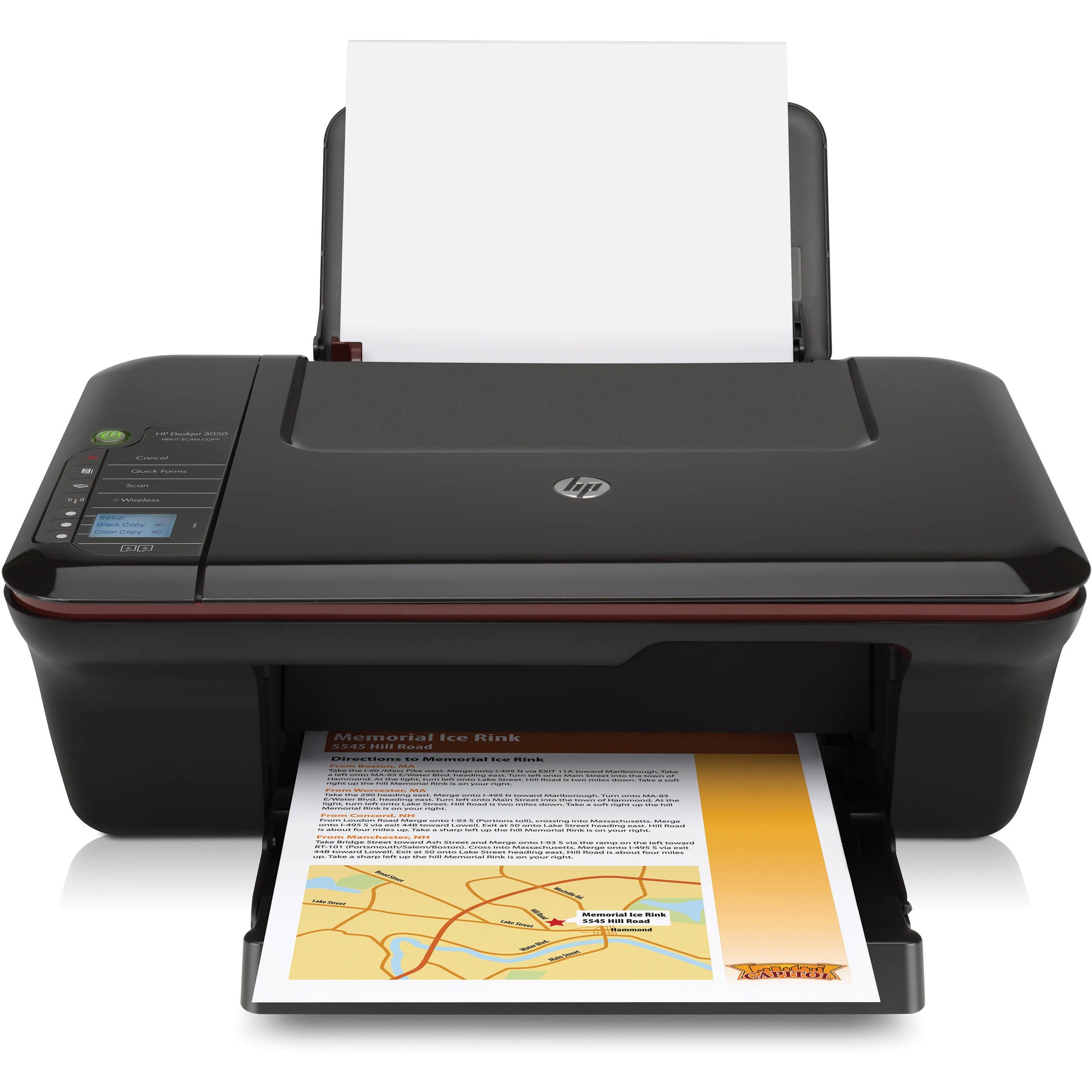 Hp Deskjet 3050 Wireless All-In-One Color Inkjet Printer