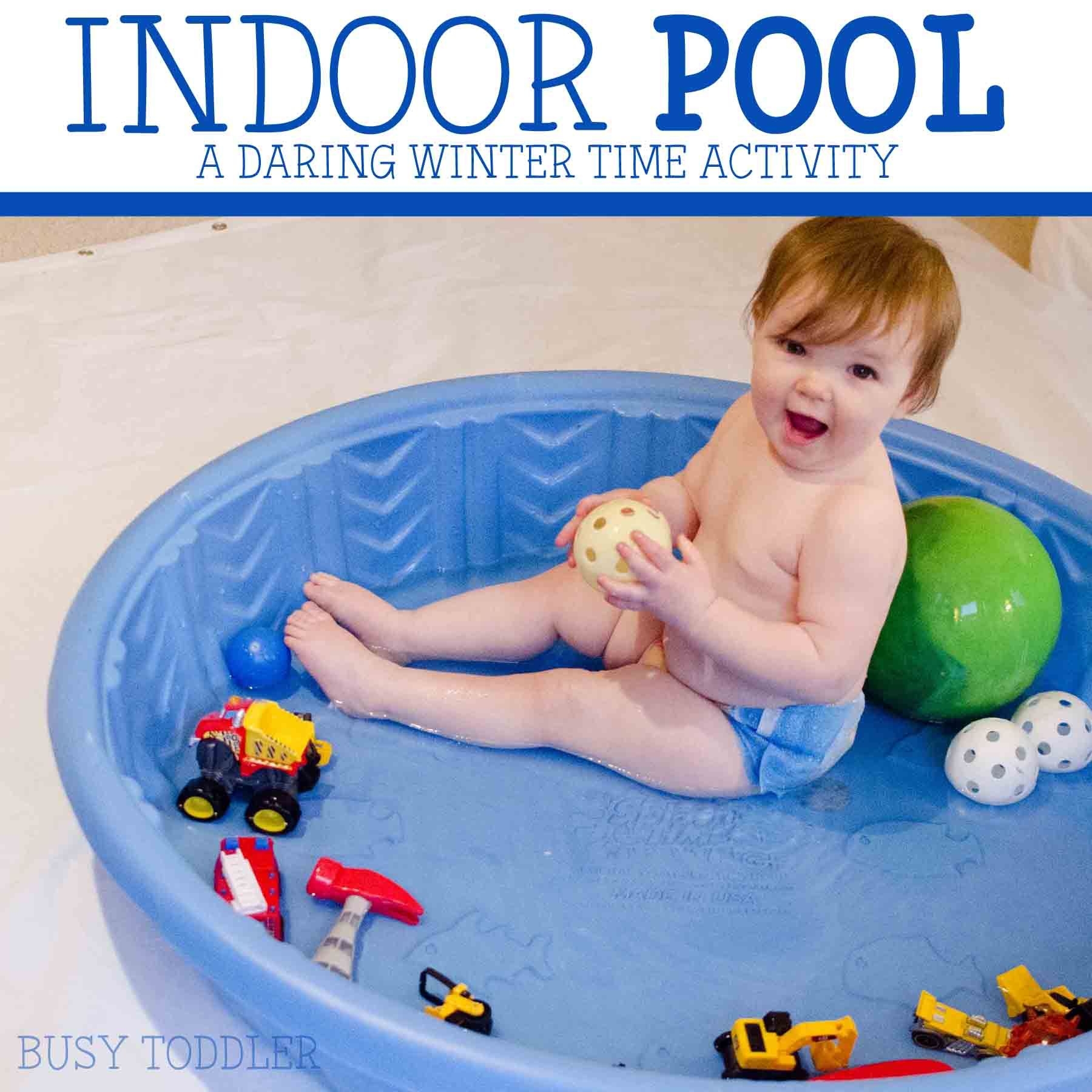 Indoor Pool: Toddler Activity Fun - Busy Toddler