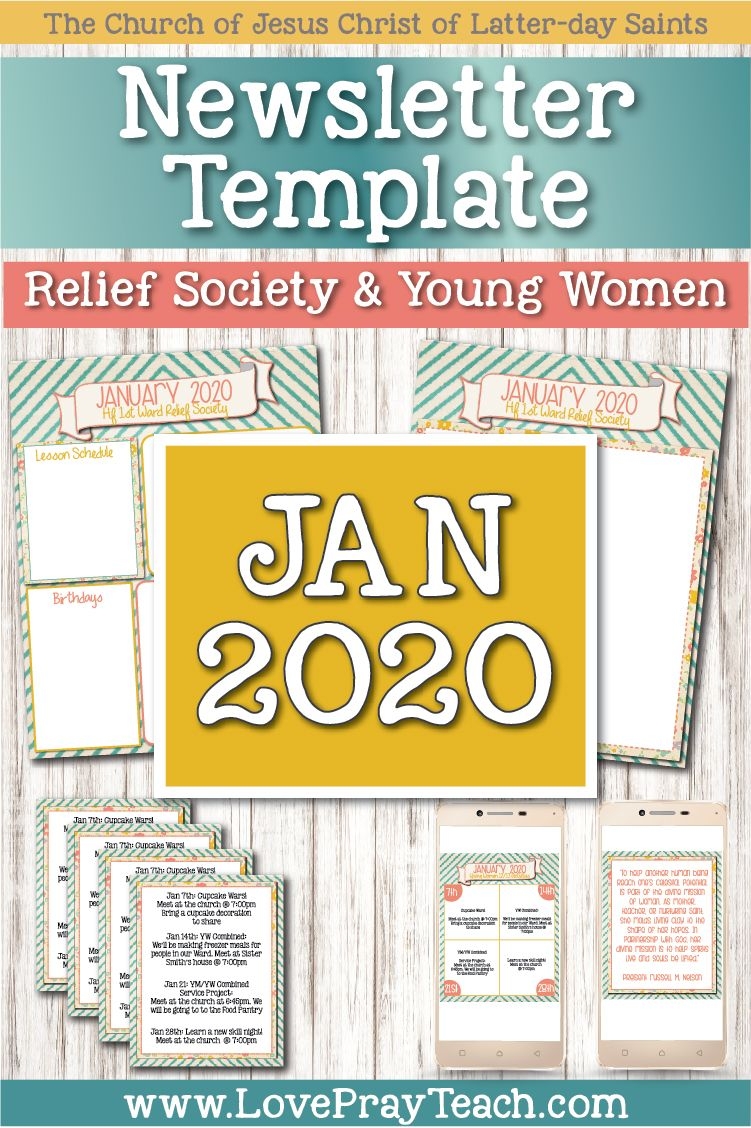 January 2020 Editable Newsletter Bundle