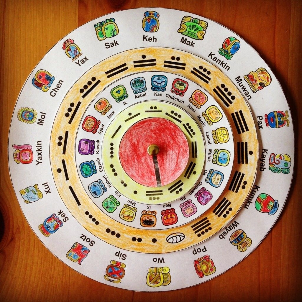 Universal Mayan Calendar Pictures For Kids