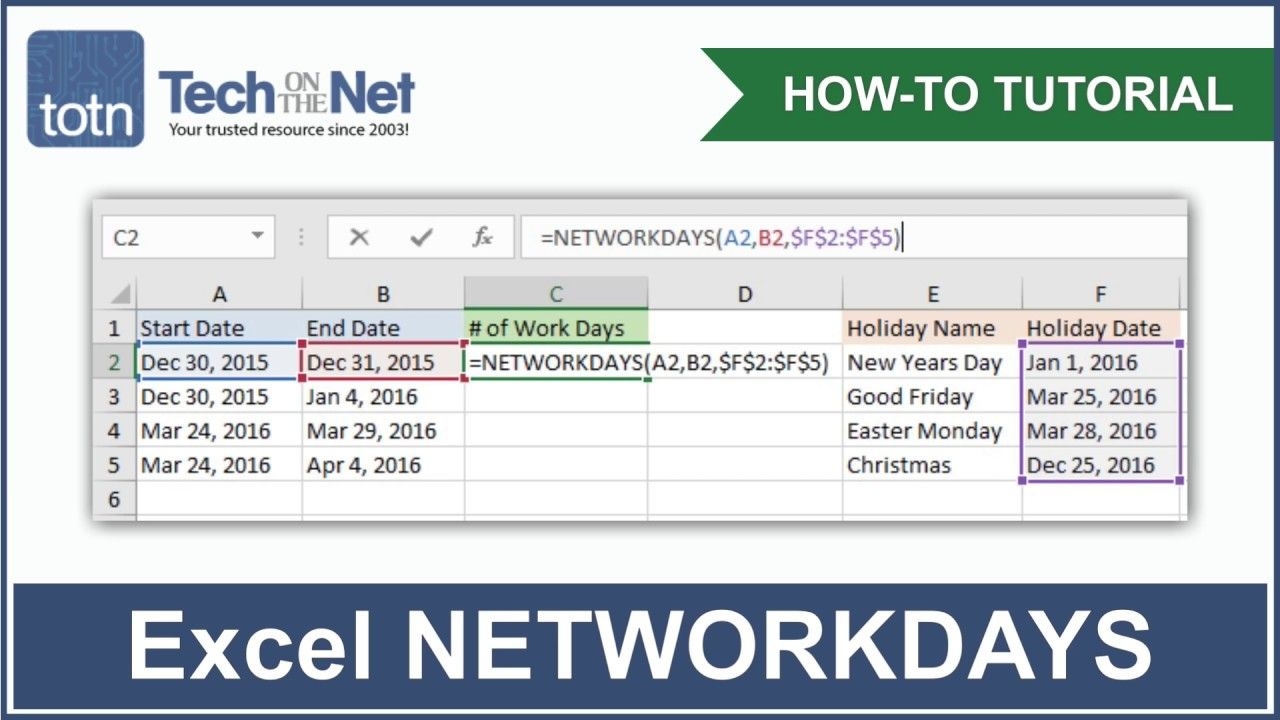 excel date formula subtract days