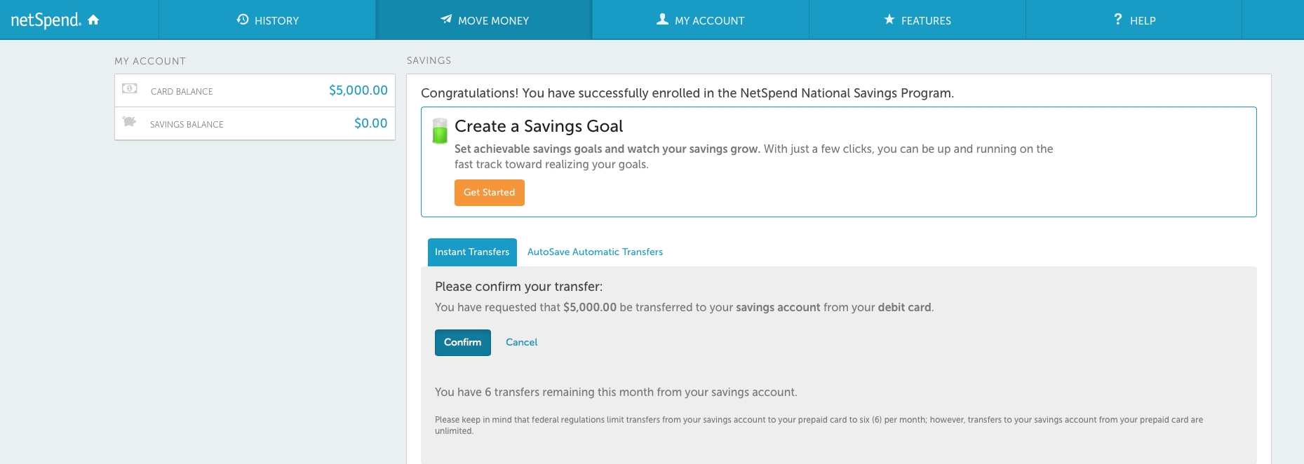Netspend Card 5% Apy Savings Account Review — My Money Blog