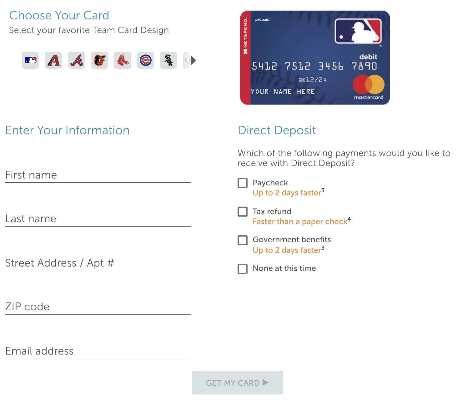 Netspend Mastercard Mlb Prepaid Debit Card Review 2020