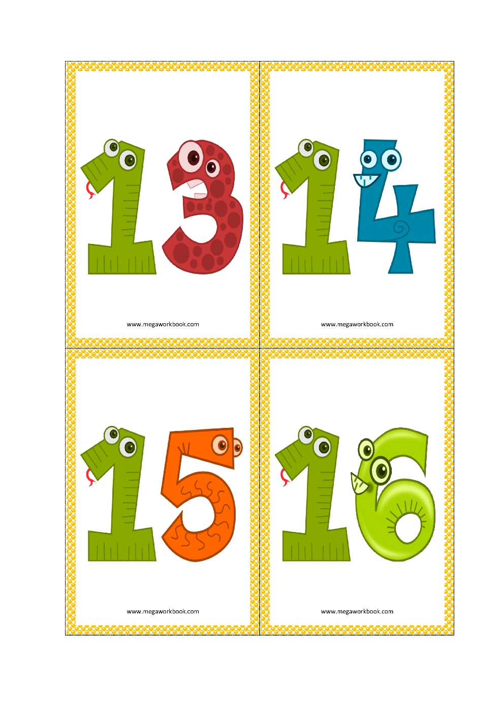 Best Free Printable Numbers Flashcards 1 To 31 Get Your Calendar