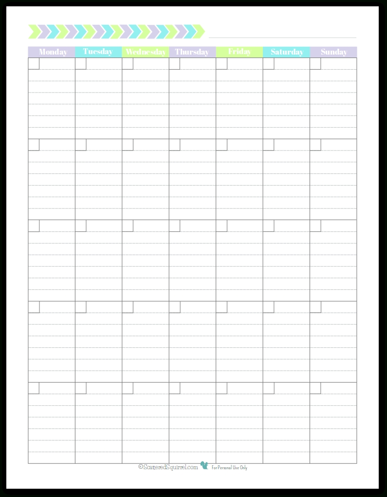 Personal Planner - Free Printables (With Images) | Monthly