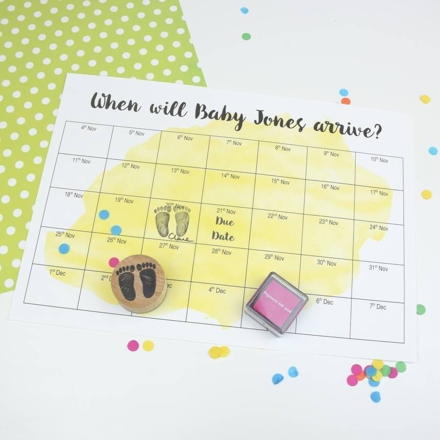 Personalised Baby Shower Game | Personalized Baby Shower