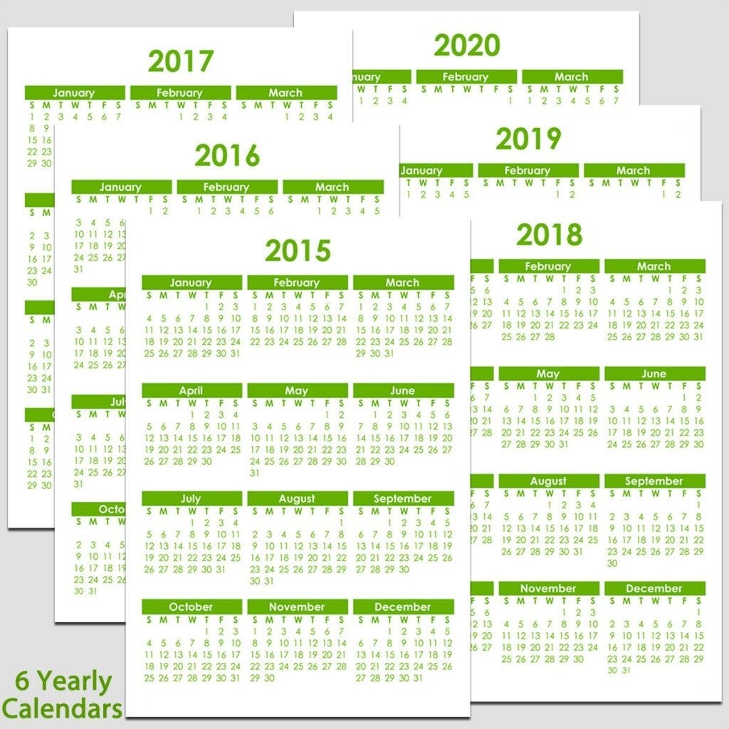 Free Printable 2020 Calendar 8 1/2 X 11