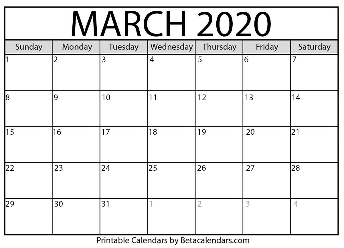 Effective March Last 2 Weeks Calendar