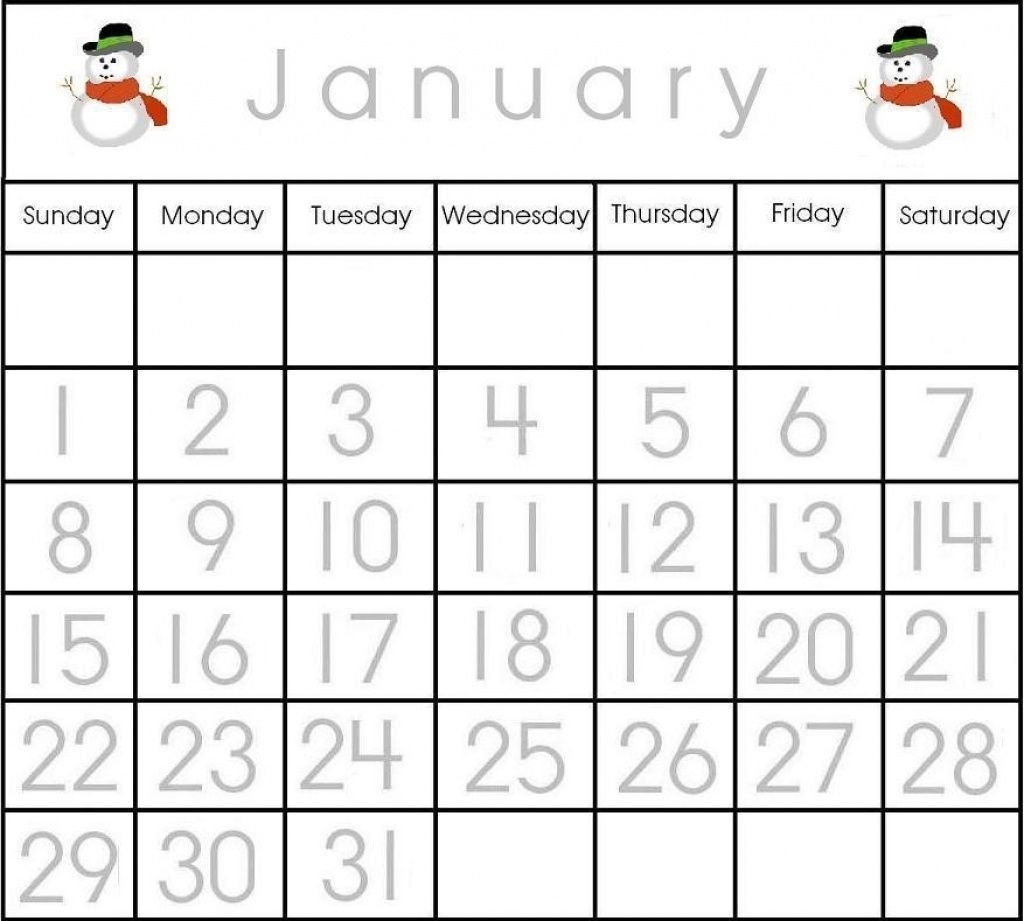 Printable Numbers 1-31 For Calendar – Template Calendar