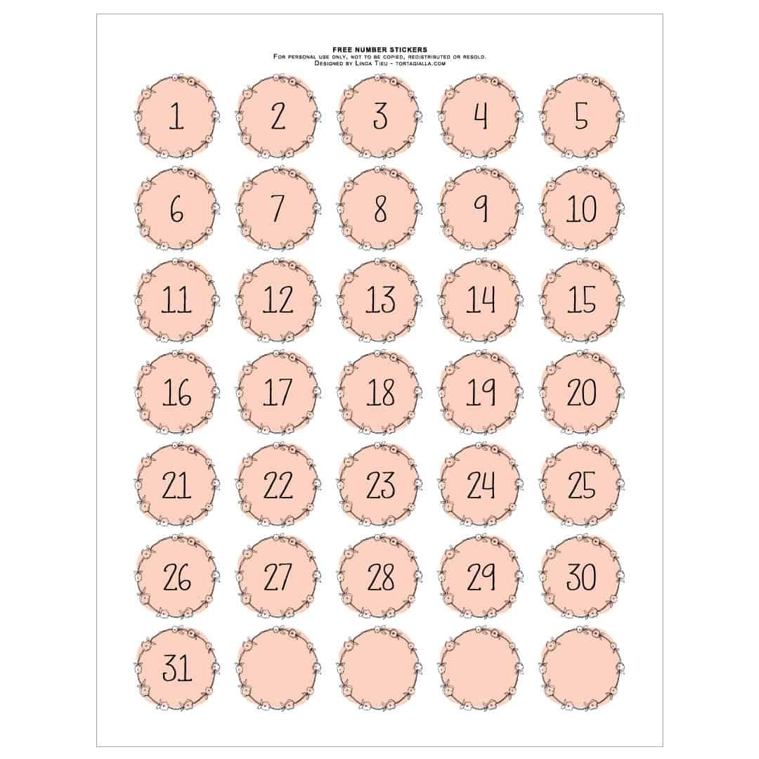 free free printable calendar numbers 1 31 get your calendar printable