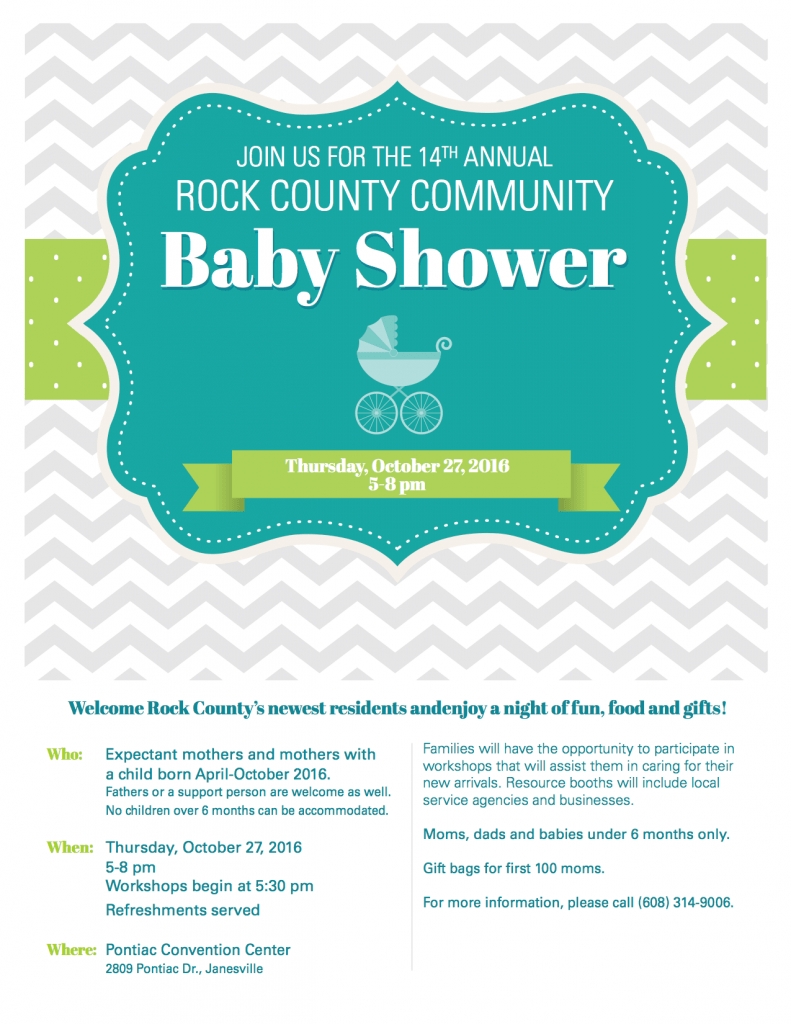 Rock County Community Baby Shower | Wjvl