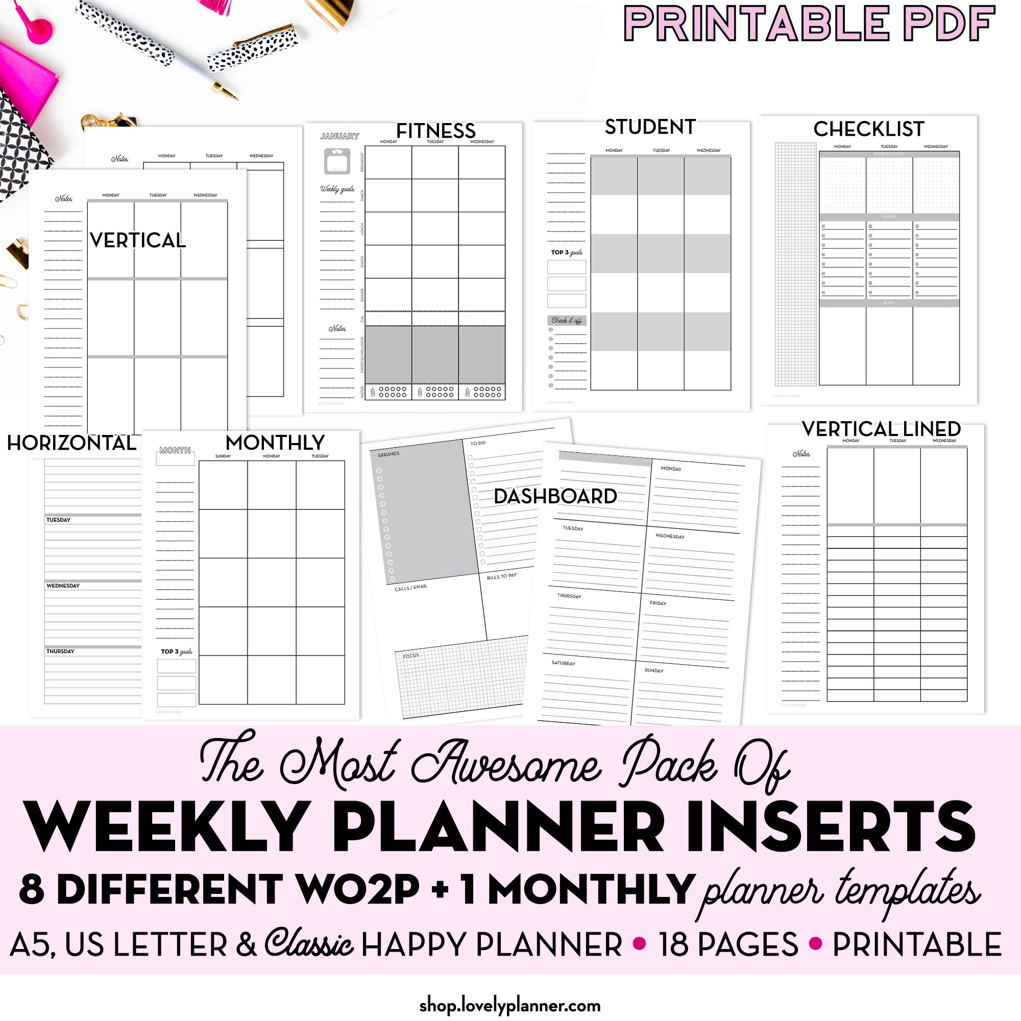 Sale - Ultimate Planner Bundle - Lovely Planner