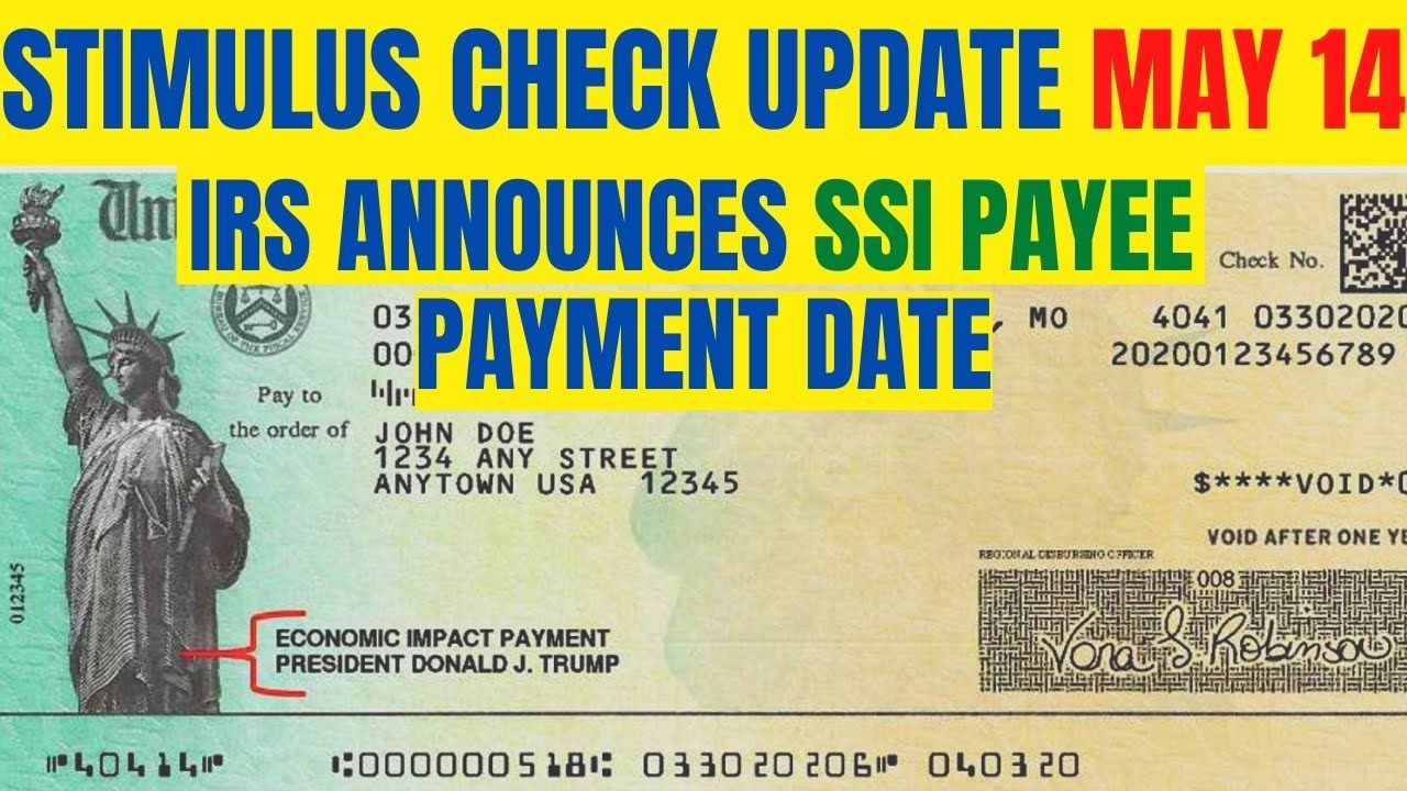 How To File For The Stimulus Check On Ssi STIMULUS CHECK UPDATE IRS