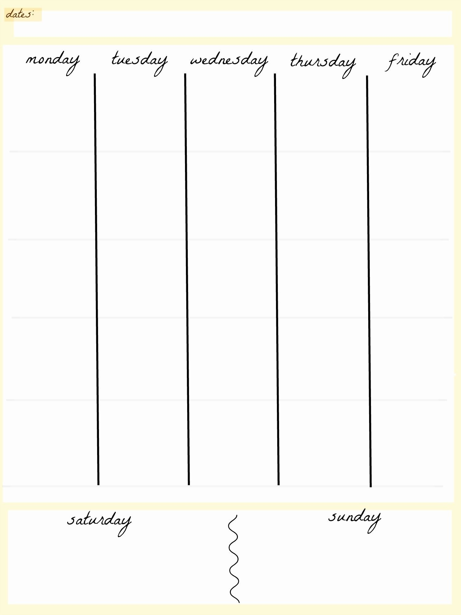 How to Monthlyo 5 Day Calendar Get Your Calendar Printable