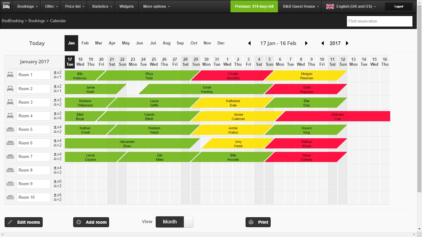 The Bedbooking Web Application - Bedbooking - Mobile Booking