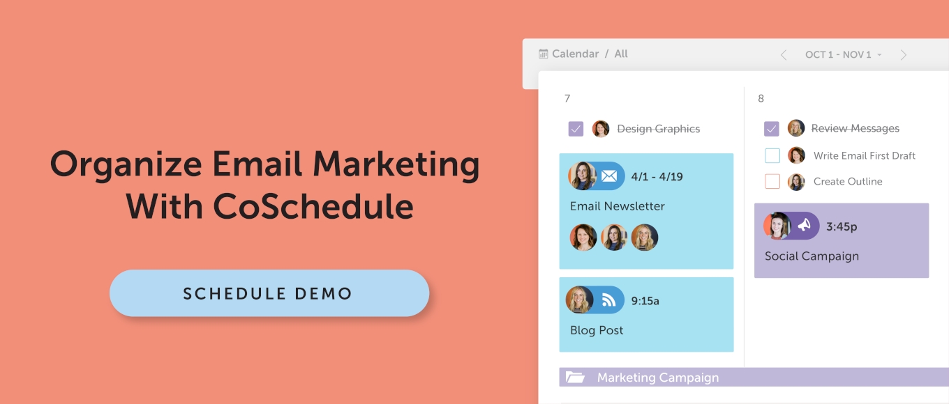 The Email Marketing Calendar Template You Need To Get Organized