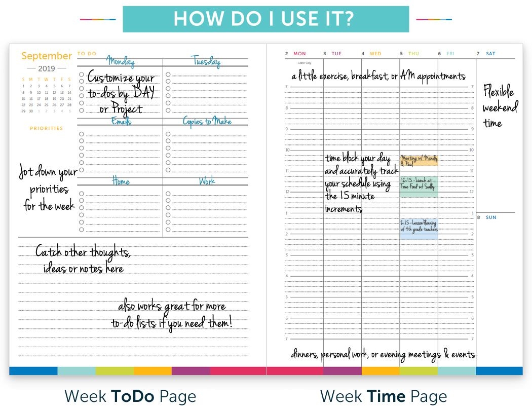 Time &amp; Todo Planner