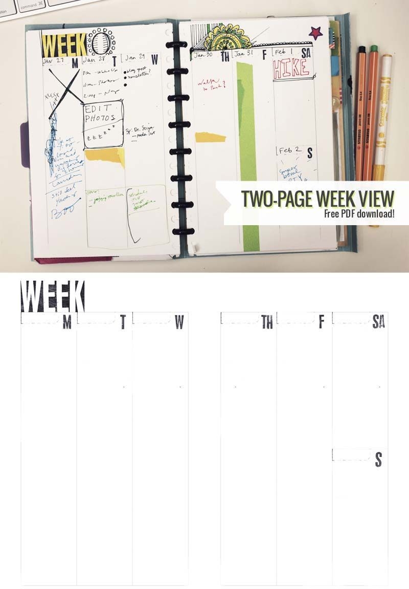 Effective Printabel Planner Pages For 5.5 X 8.5 Planner