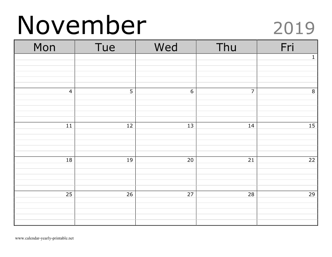 Unique Celebrations And Observances In November 2019