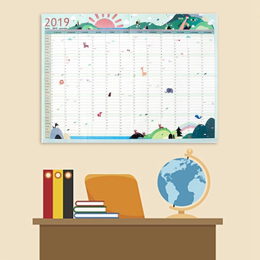 Us $0.76 30% Off|Limit Shows 365 Day Countdown Calendar Learning Schedule  Periodic Planner Table Gift For Kids Study Planning Learning