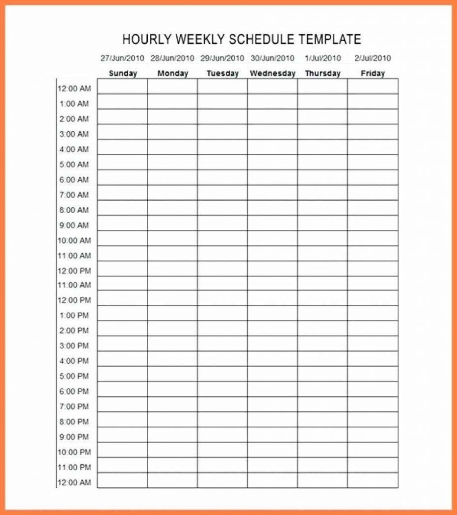 effective daily calendar with hours get your calendar printable