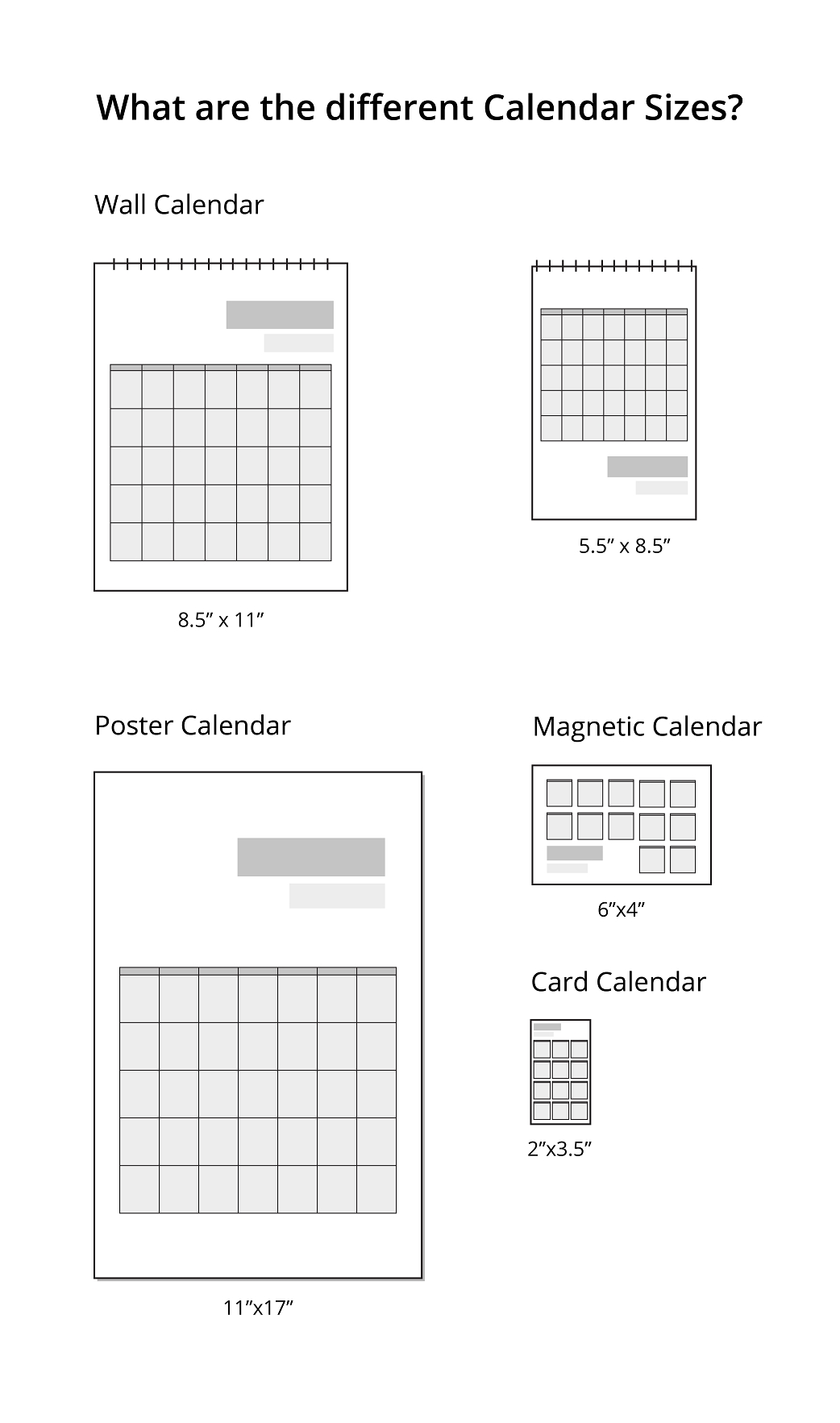 Effective 5.5 X 8.5 Inch Calendar