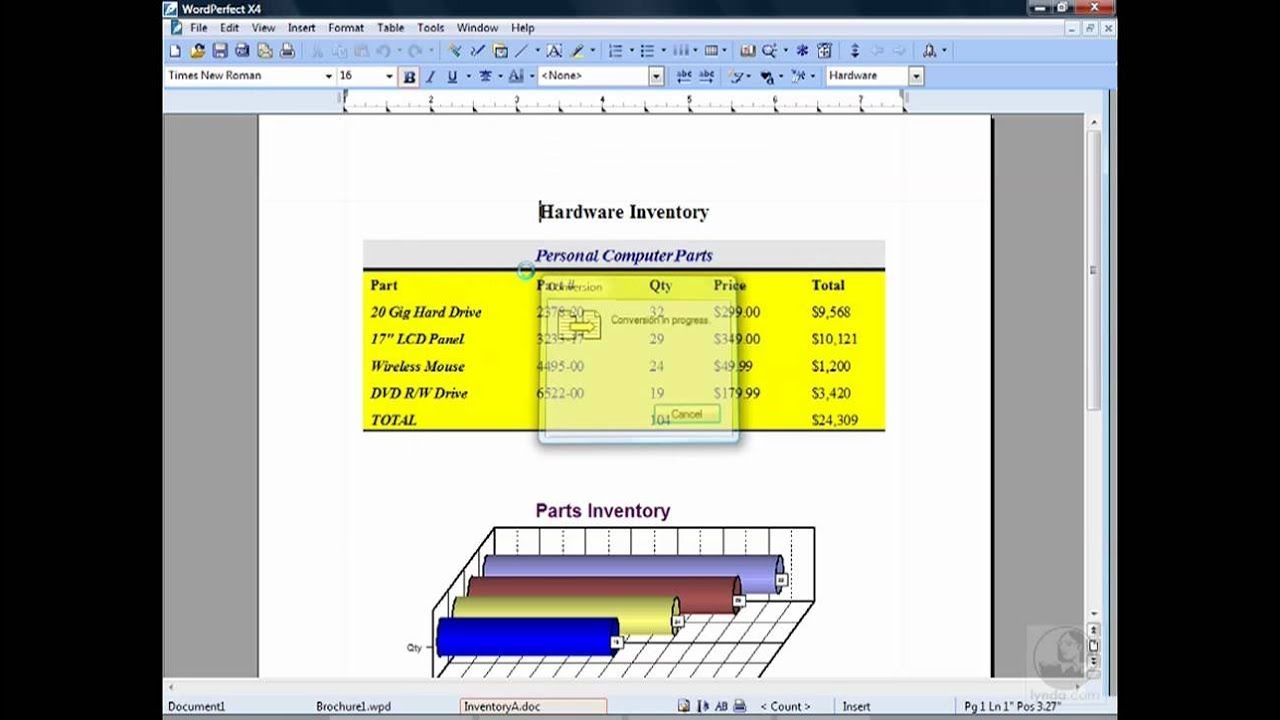 Wordperfect: Opening Files | Lynda