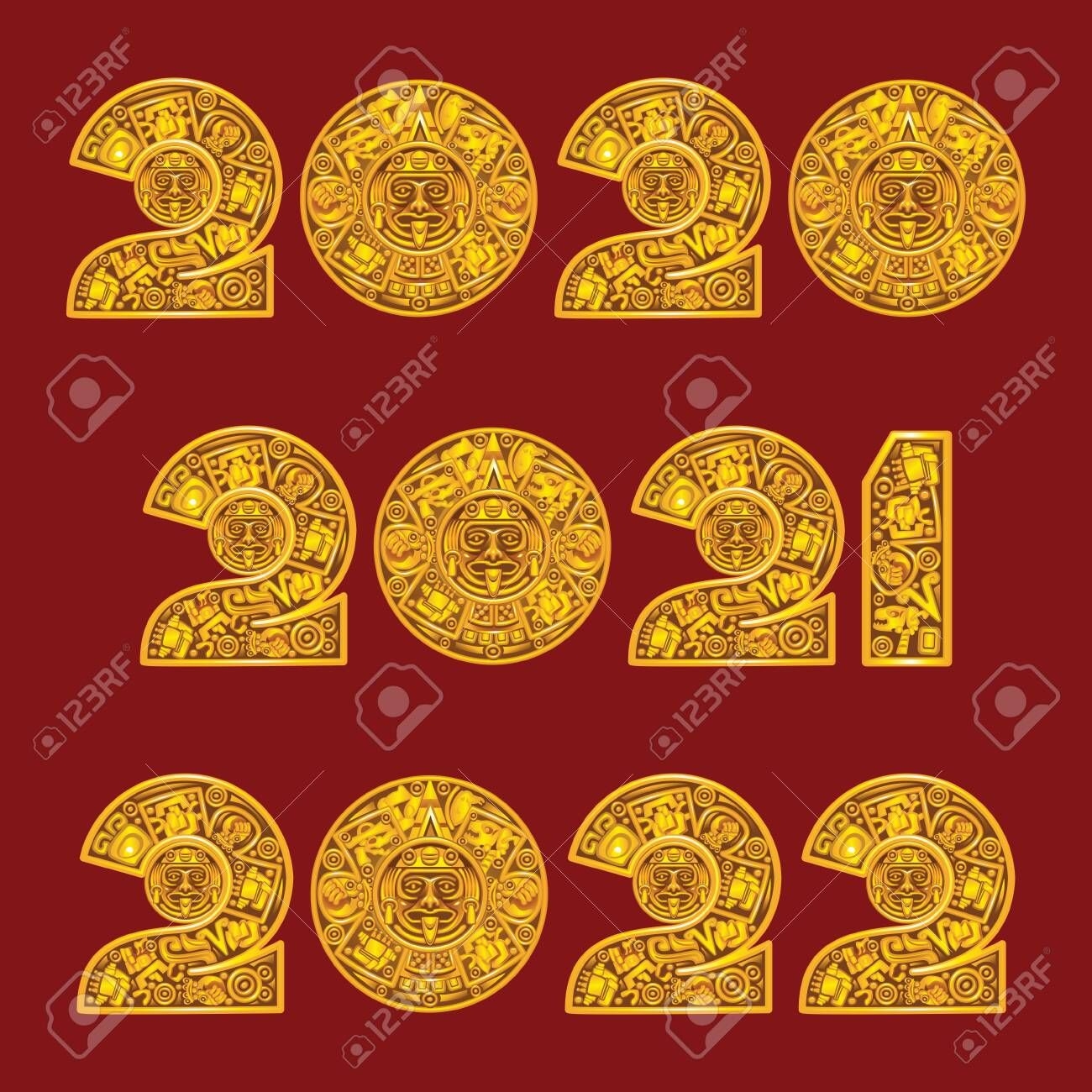 Universal 2021 Mayan Calendar