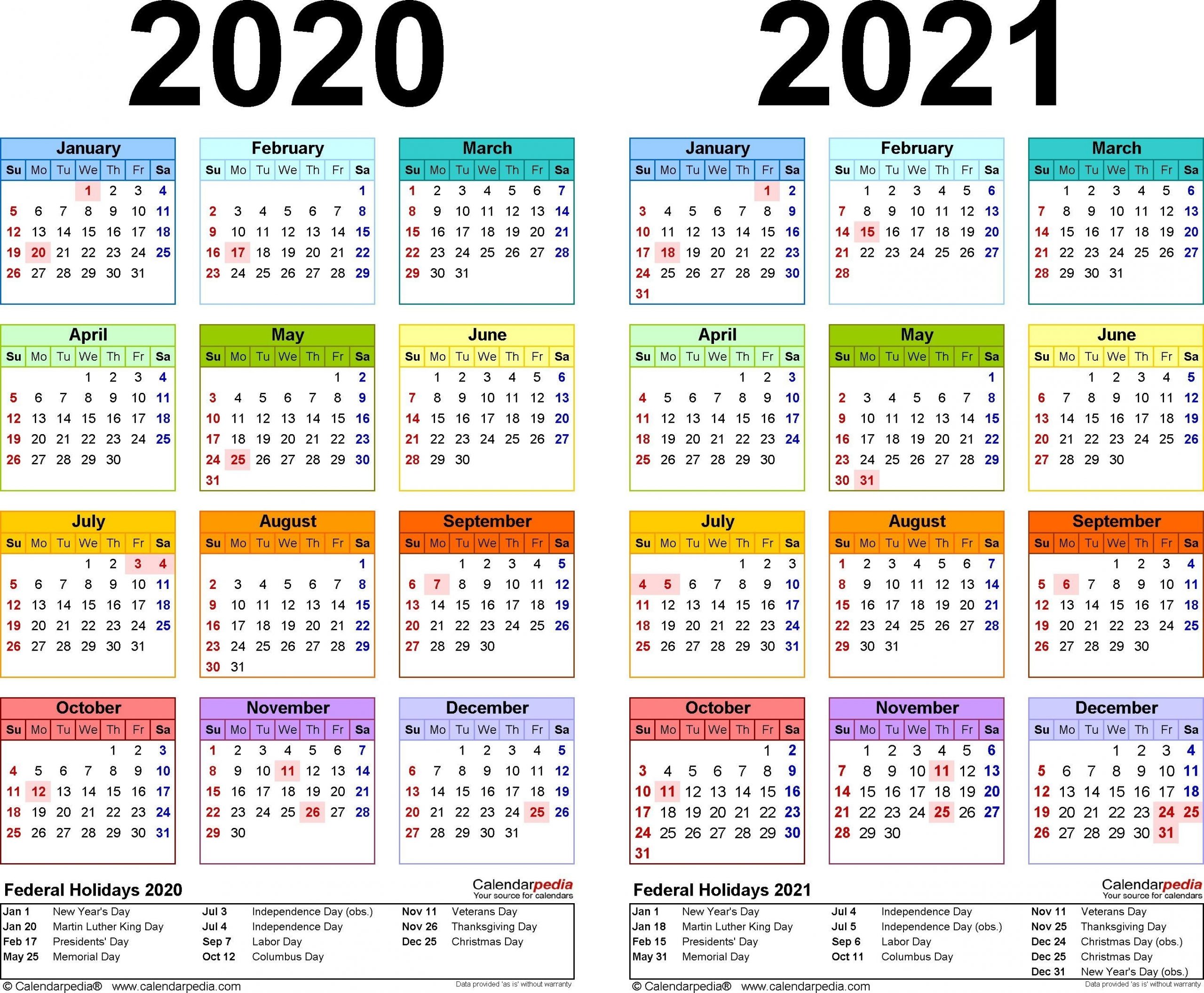 2020 And 2021 School Calendar Printable School Calendar