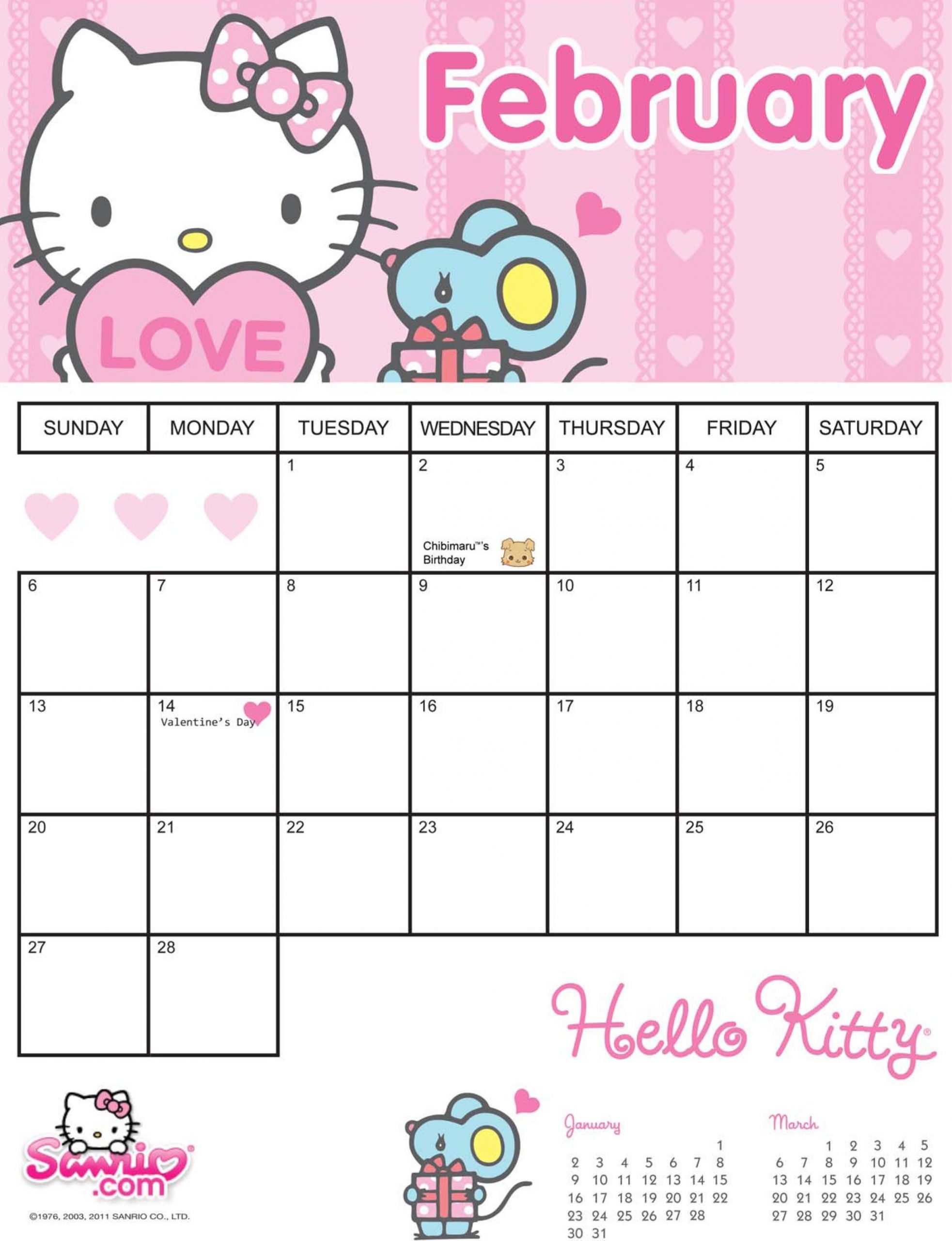 Perfect Sanrio Oct 2021 Calendar Get Your Calendar Printable