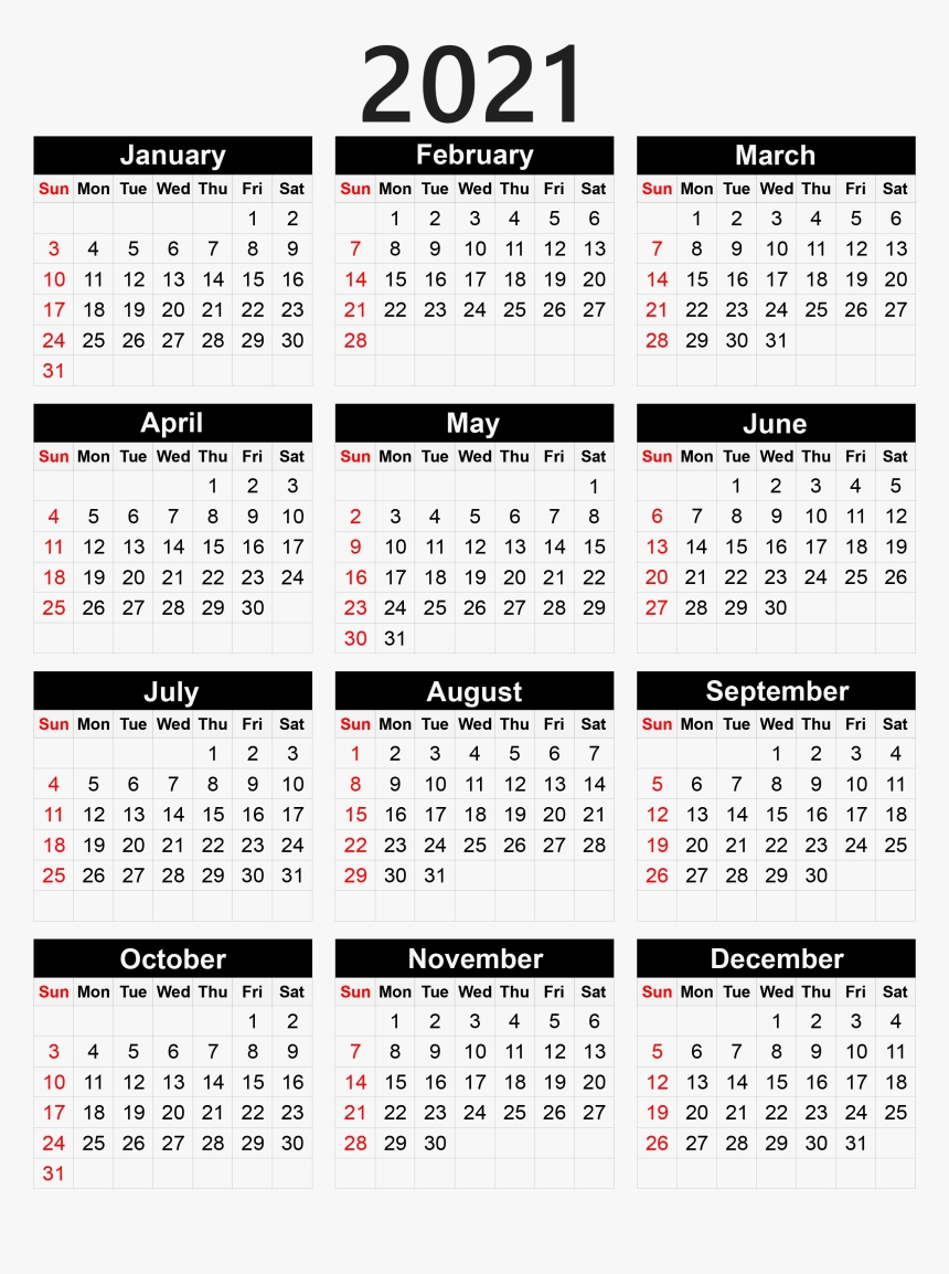 The Wallet Size 2021 Calendar Printable Get Your Calendar Printable