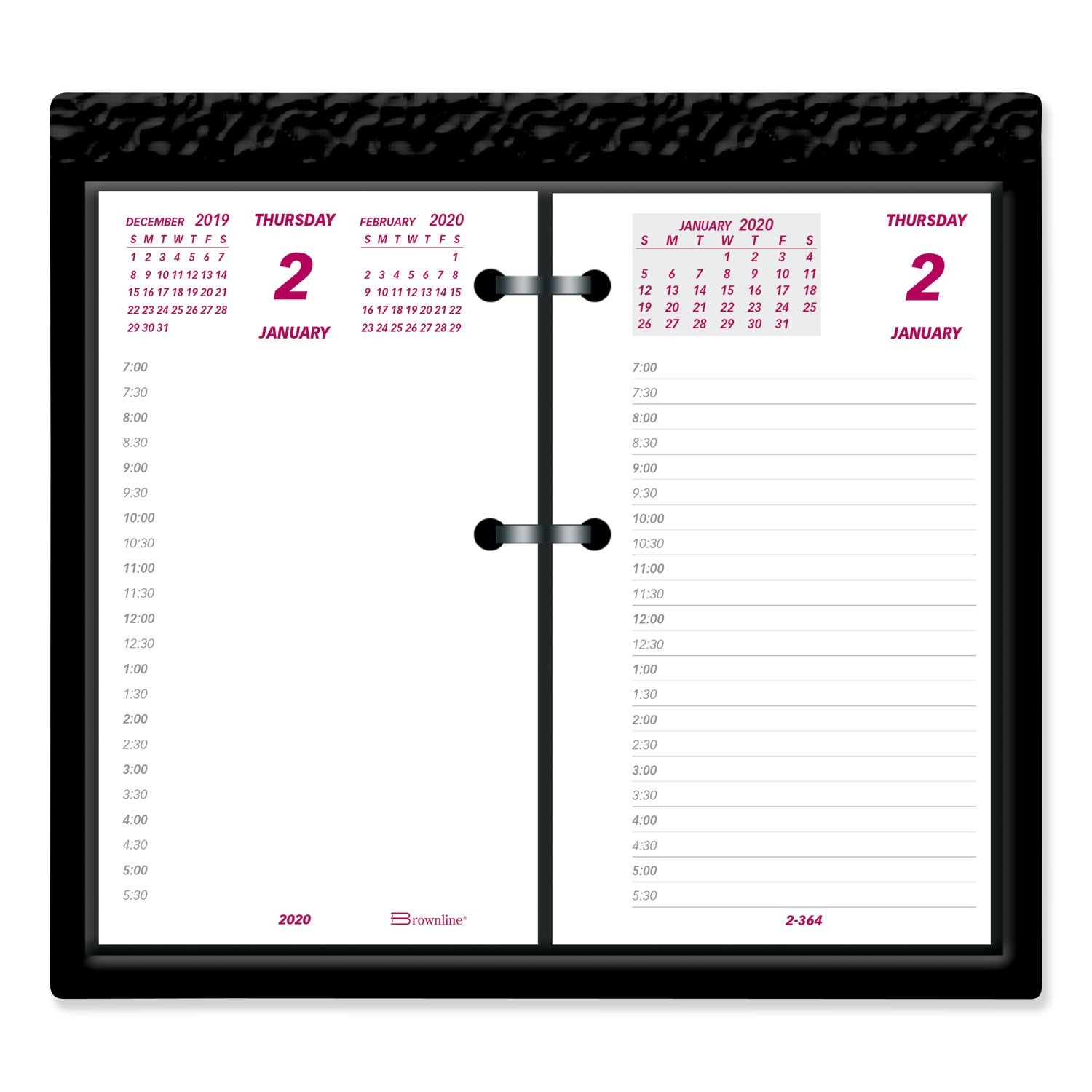 Daily Calendar Pad Refill, 6 X 3.5, 2021