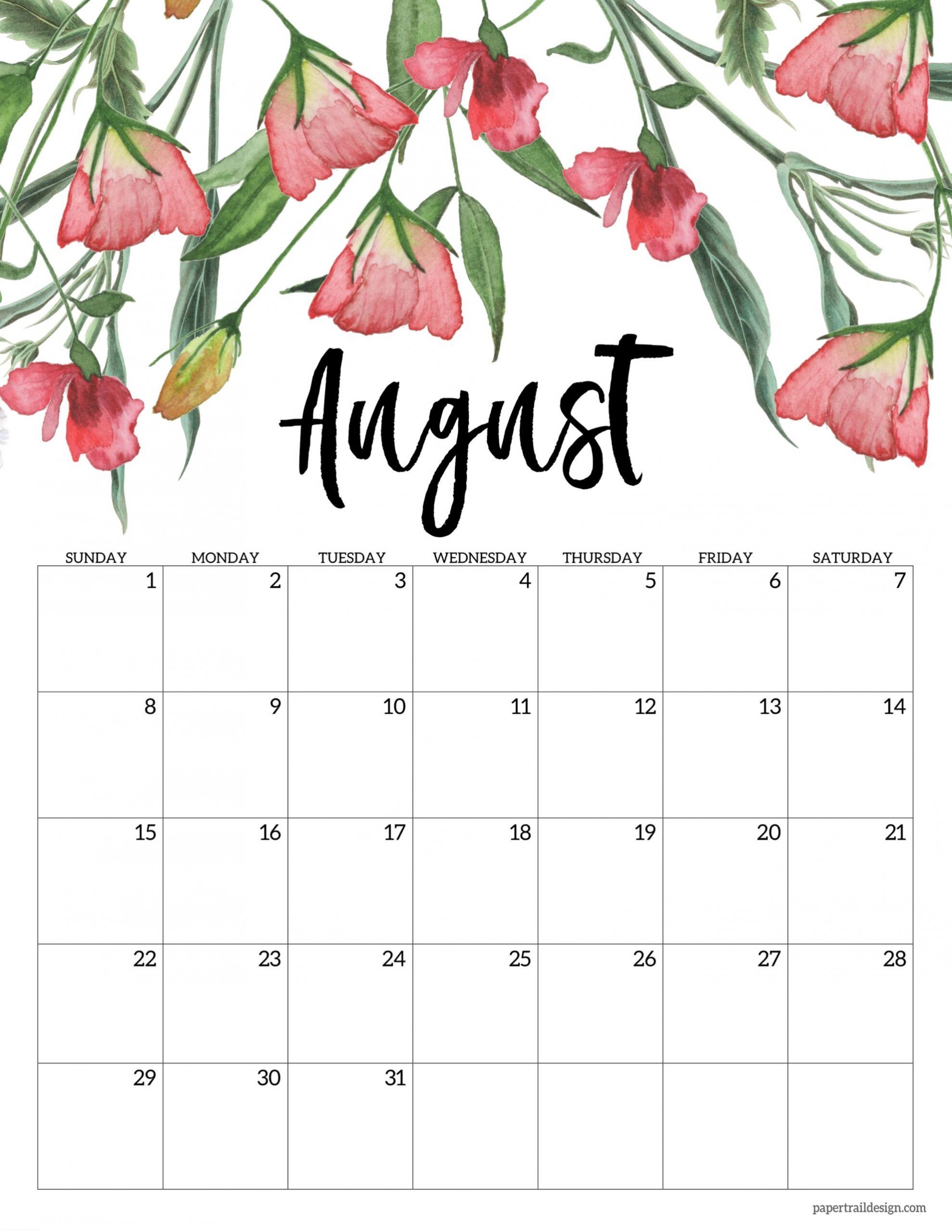 Free Printable Wedding Calendar 2021