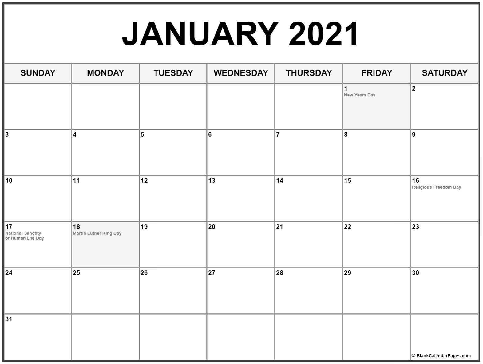 How to Printable Weird Holidays Calendar 2021