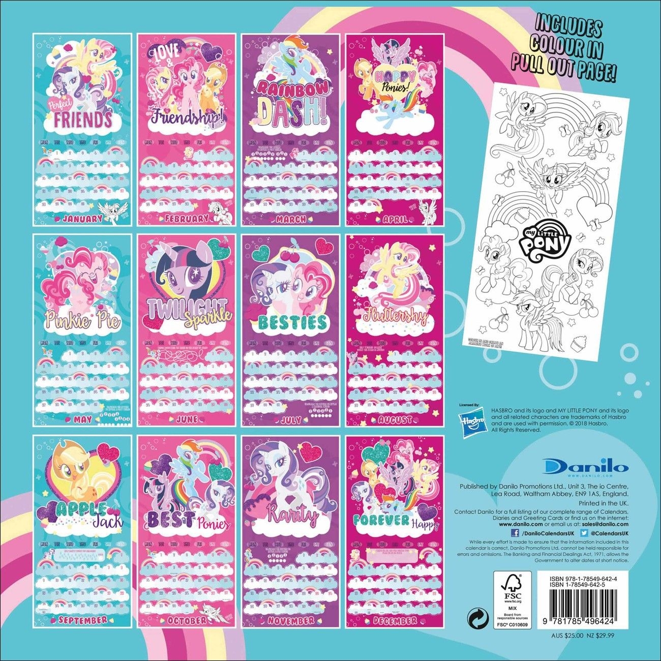 Kalender My Little Pony Movie