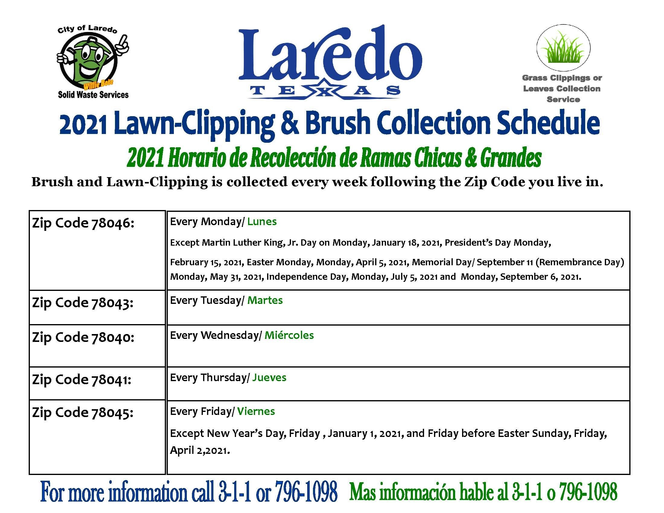 Lawn-Clipping Collection Service