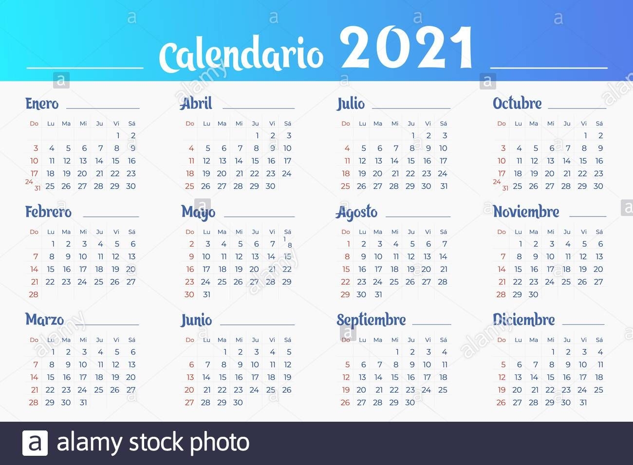 Months Calendar High Resolution Stock Photography And Images