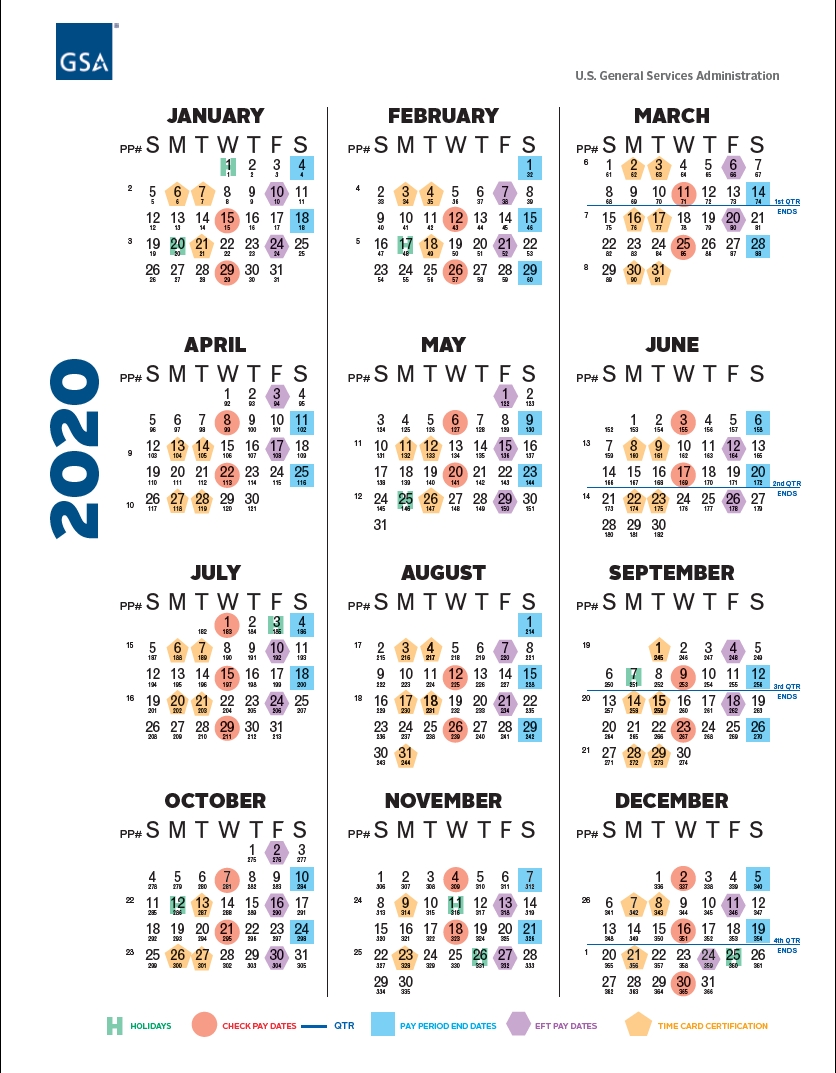 Opm Payroll Calendar 2020 | Payroll Calendar