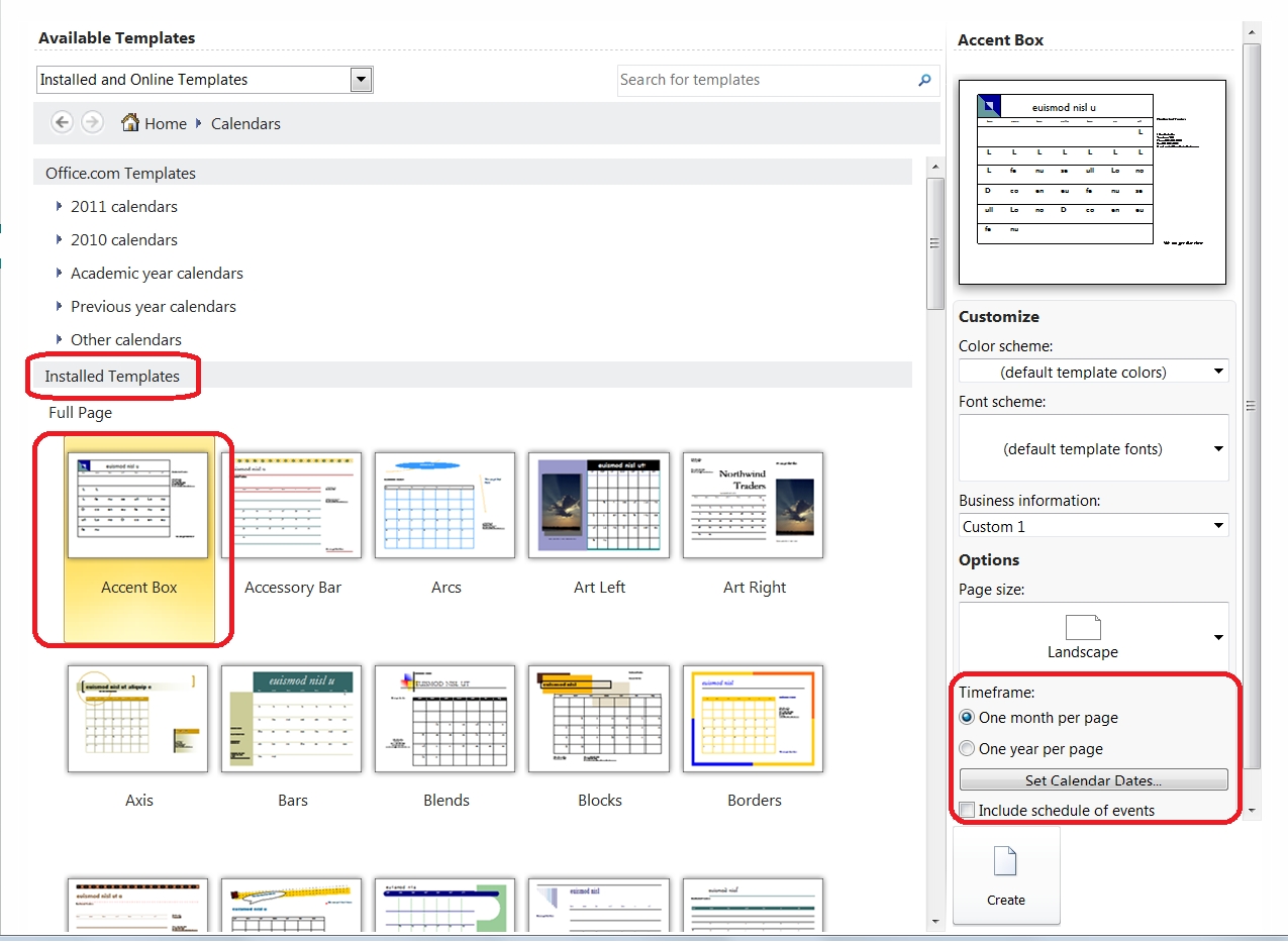 Personalize A Calendar For New Year In Publisher - Microsoft