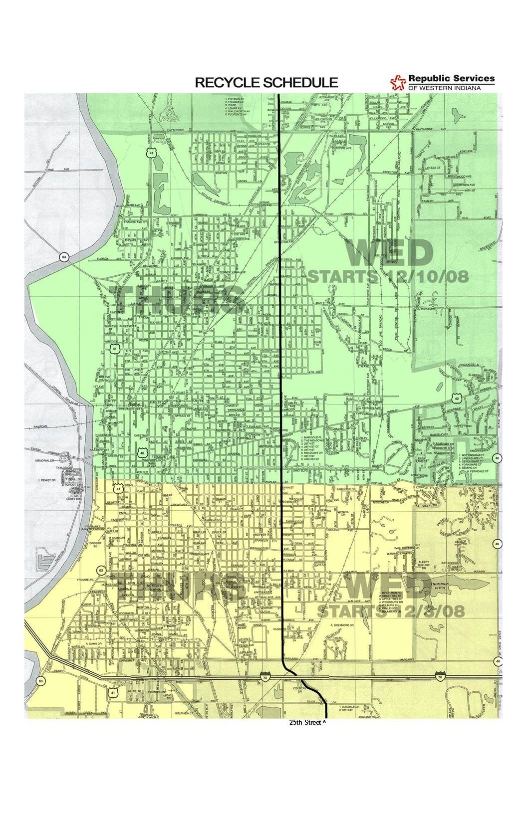 Recycling Information — City Of Terre Haute Government