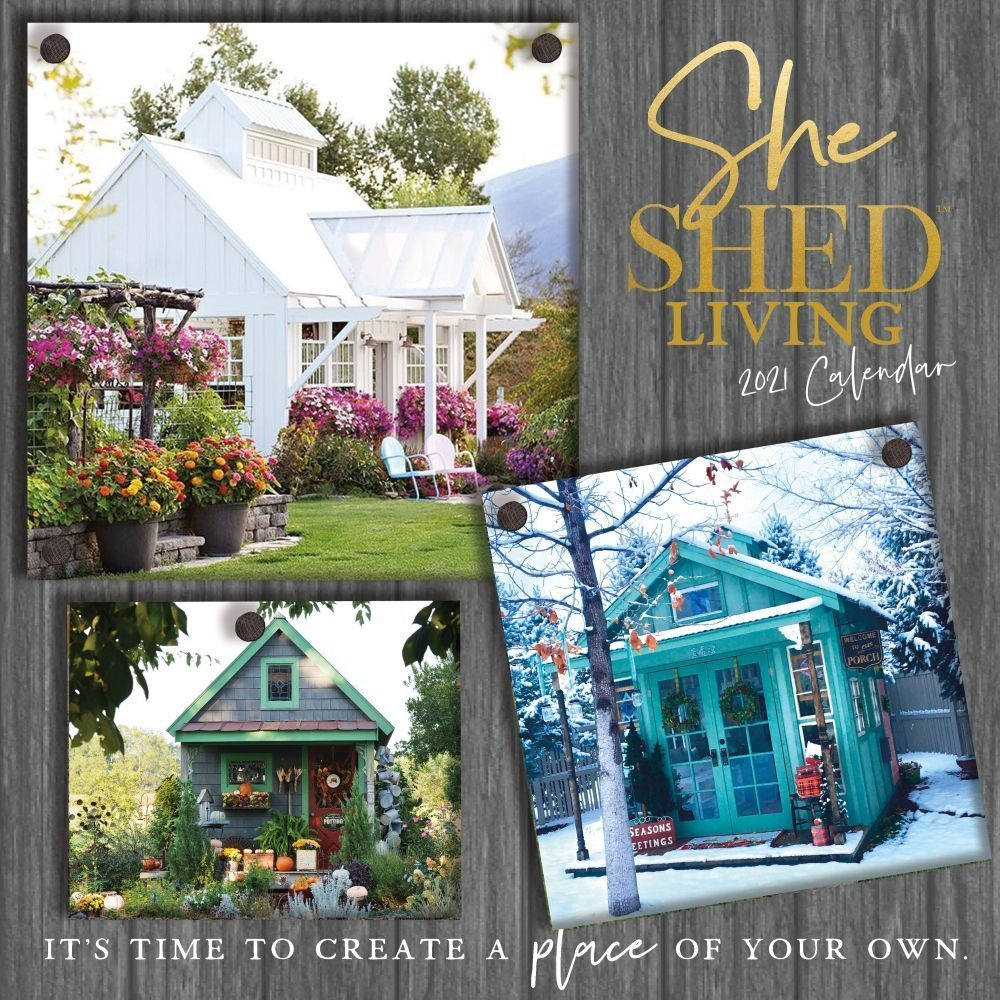 She Shed Living Wall Calendar - Walmart - Walmart